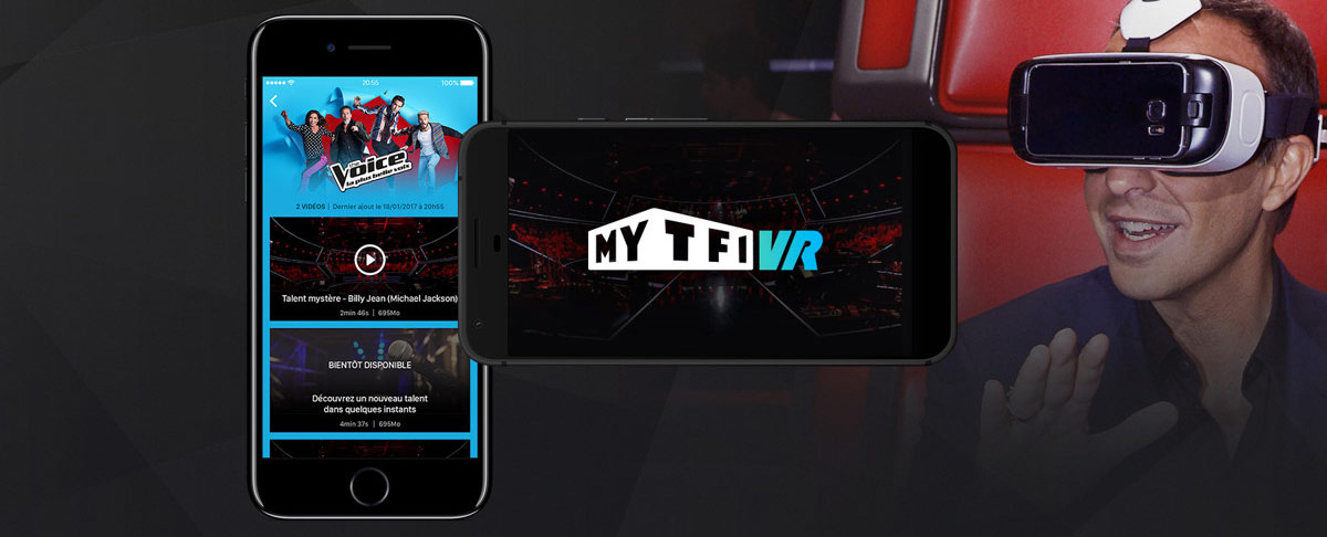 The Voice VR Nikos application